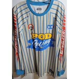 Box Lunch Star Wars POD Racing Skywalker Shirt Size L NWT